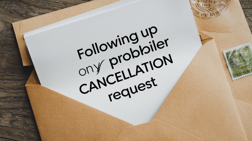 Following Up on Your ProBiller Cancellation Request