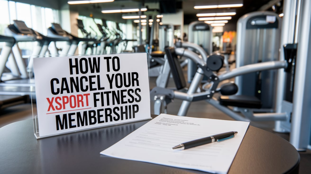 How to Cancel Your XSport Fitness Membership