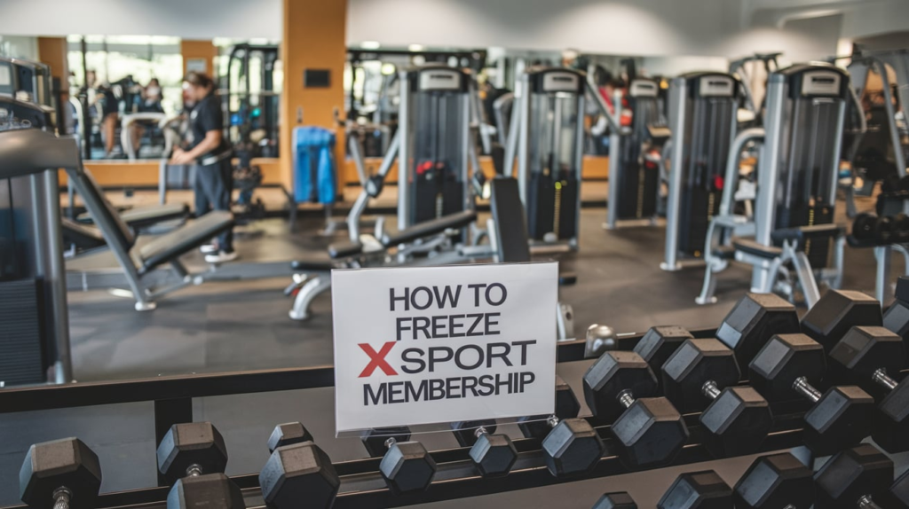 How to Freeze XSport Membership