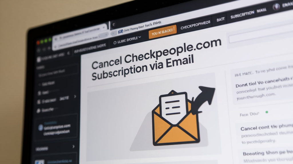 How to Cancel Checkpeople.com Subscription via Email