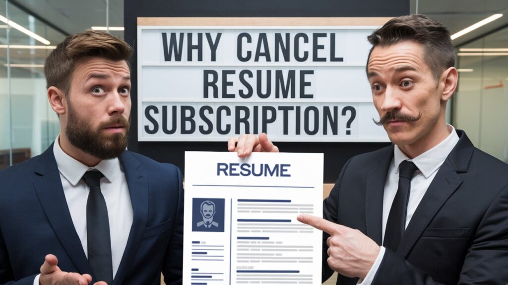 Why Cancel Resume Genius Subscription?