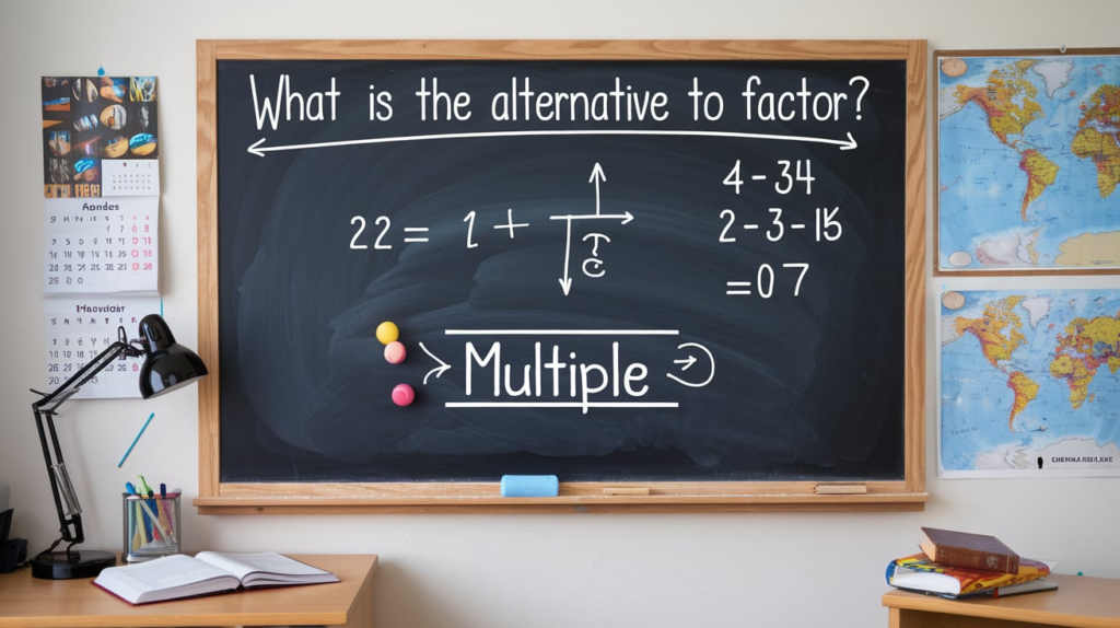 Alternatives to Factor