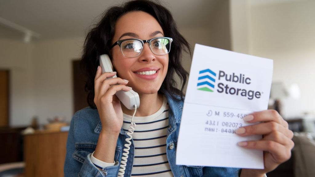 How to Cancel Public Storage Login via Calling?