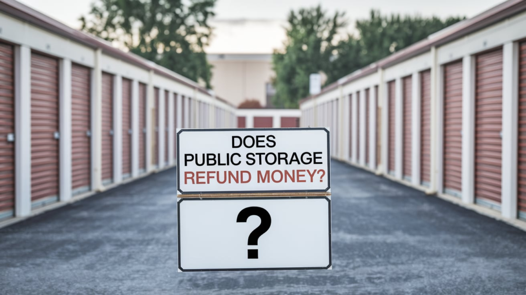 Does Public Storage Refund Money?