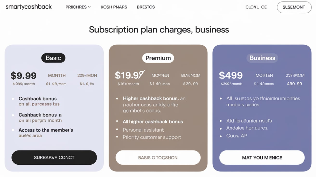 SmartyCashback.Com Subscription Plans, Charges And Benefits