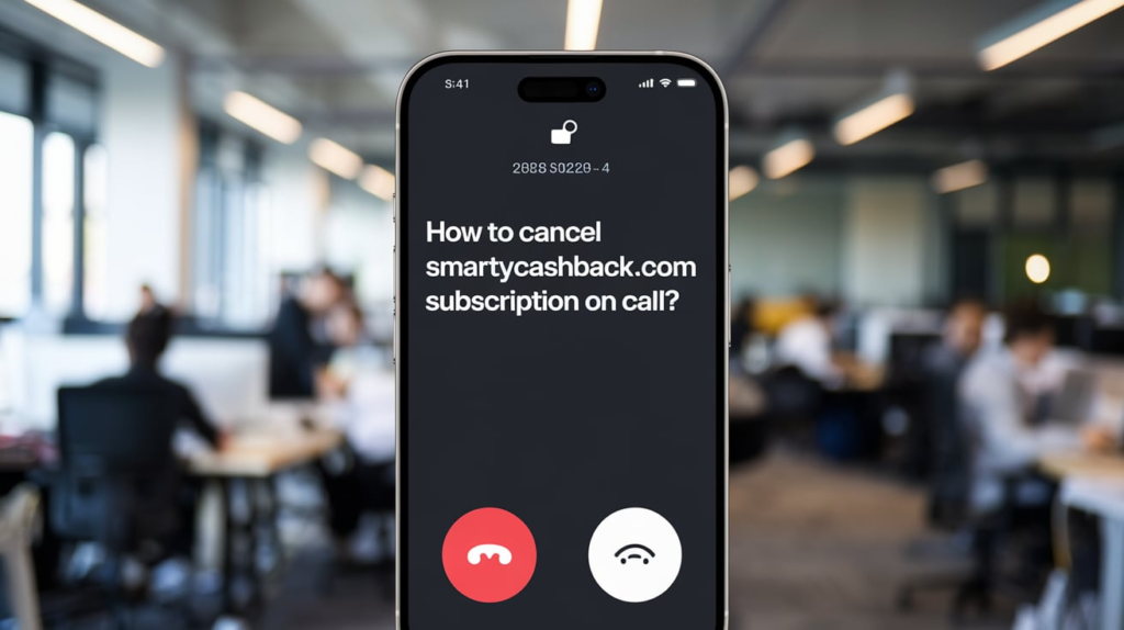 How To Cancel SmartyCashback.Com Subscription On Call?