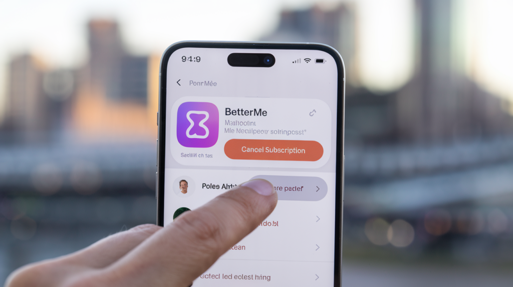 How To Cancel BetterMe subscription in Device's App Store