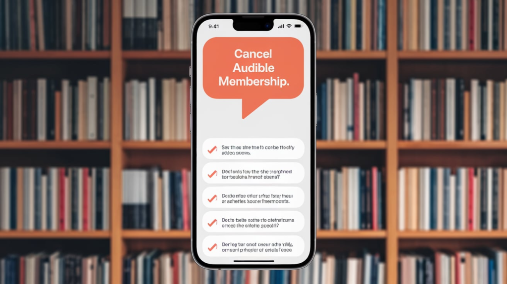 Cancel Your Audible Membership