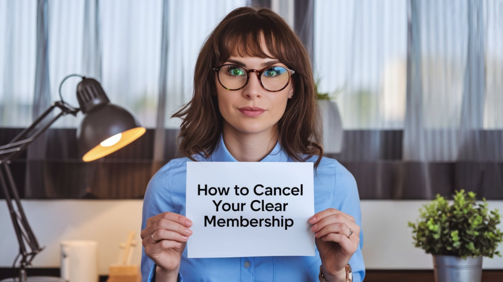 How to Cancel Your Clear Membership