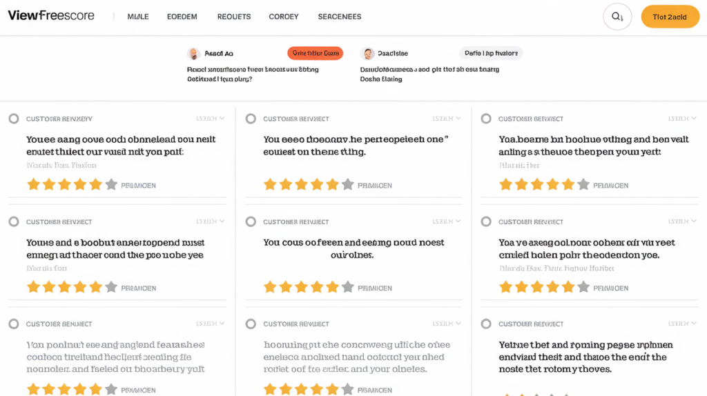 TrustPilot Reviews of ViewFreeScore