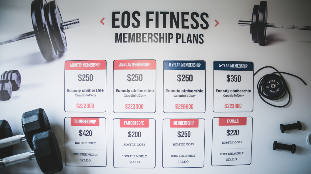 EOS Fitness Membership Plans and Charges 