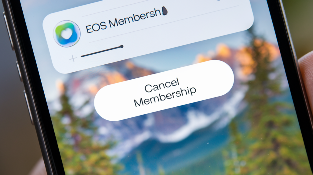 How To Cancel EOS Membership Online From the App?