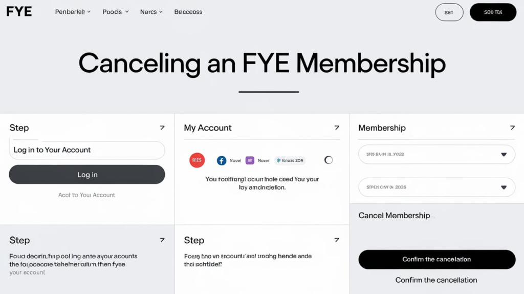 Step-by-Step Guide to Canceling FYE Membership