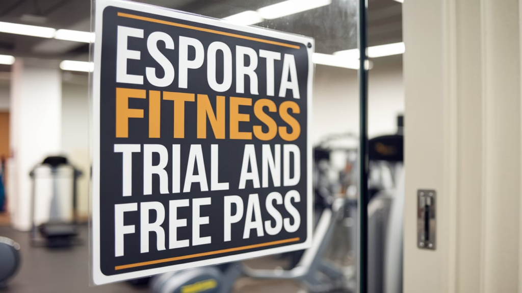 Esporta Fitness Trial And Free Pass