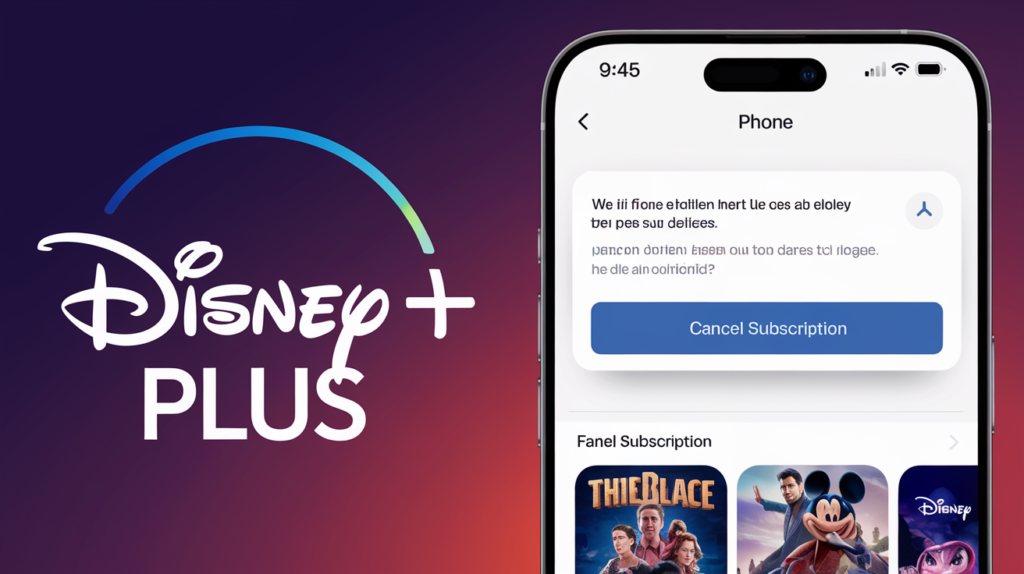 Cancel Disney Plus On iOS Devices