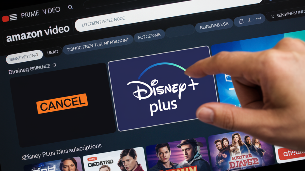 Cancel Disney Plus on Amazon