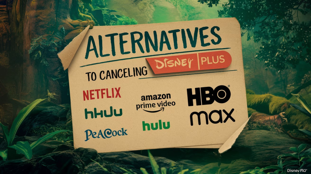 Alternatives To Canceling Disney Plus