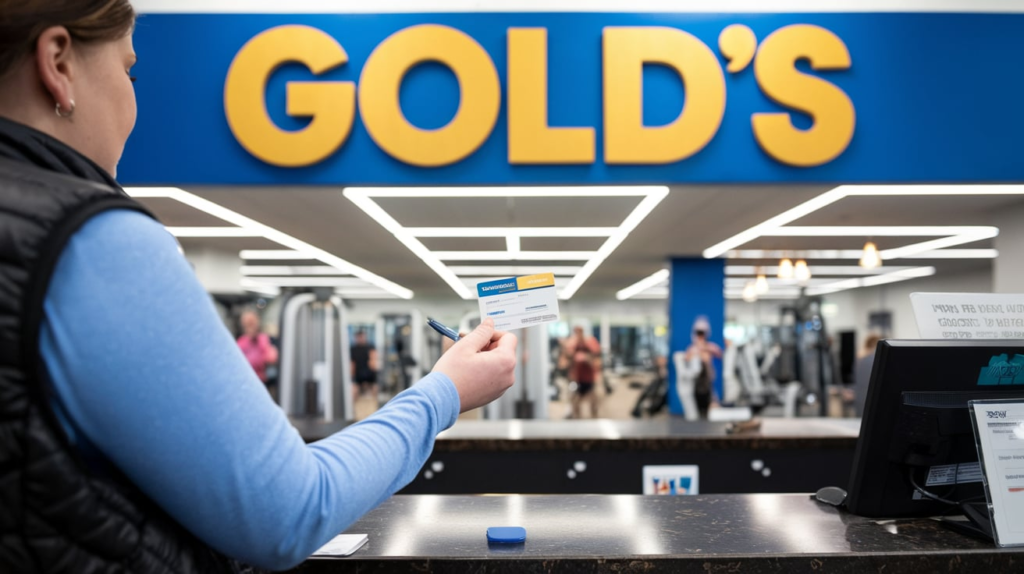 Gold's Gym Membership In-Person