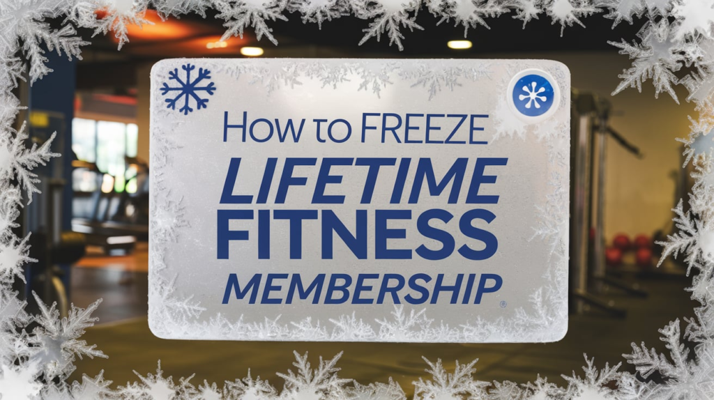 How To Freeze Lifetime Fitness Membership