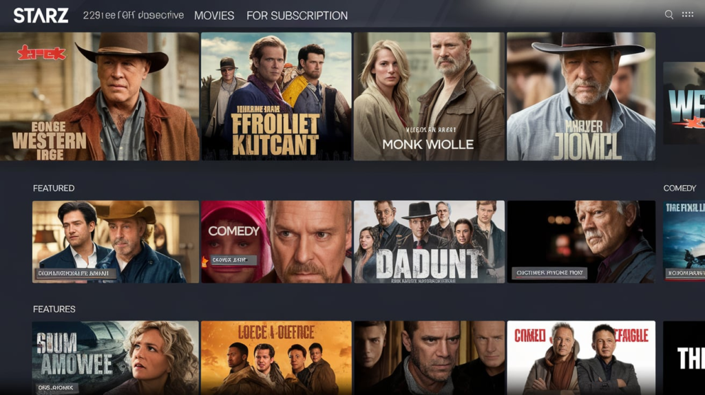 Key Features of a Starz Subscription