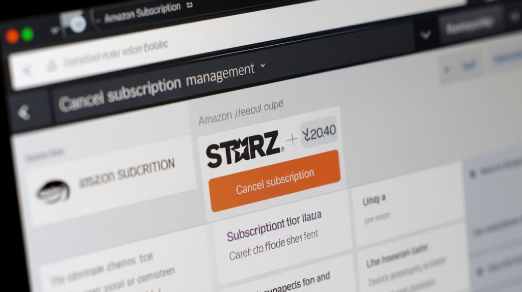 Starz through An Amazon Subscription?