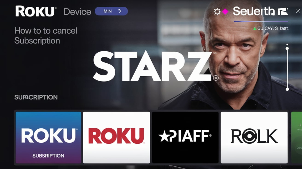 How To Cancel Starz Subscription On Roku?