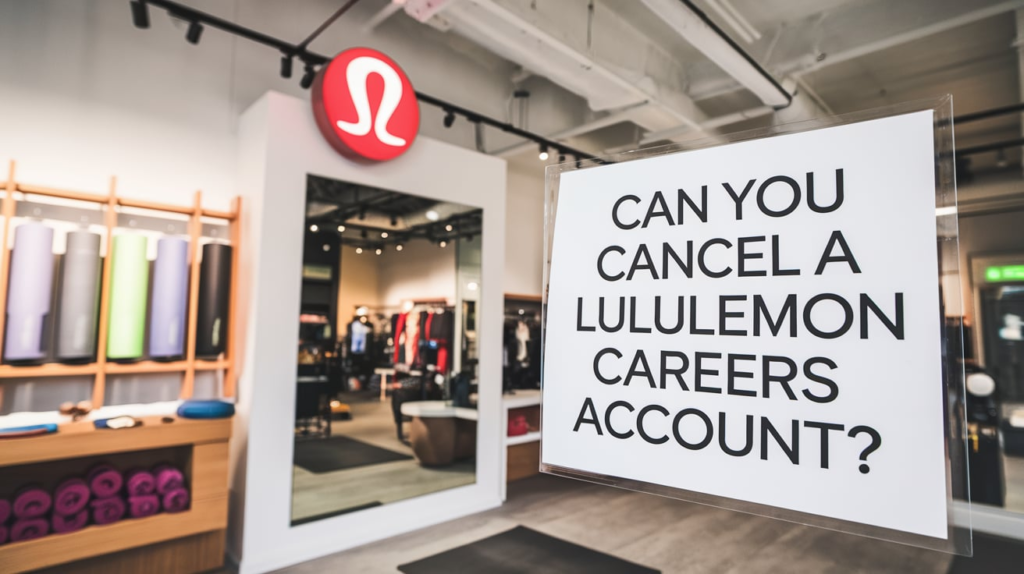 Can You Cancel A Lululemon Careers Account?