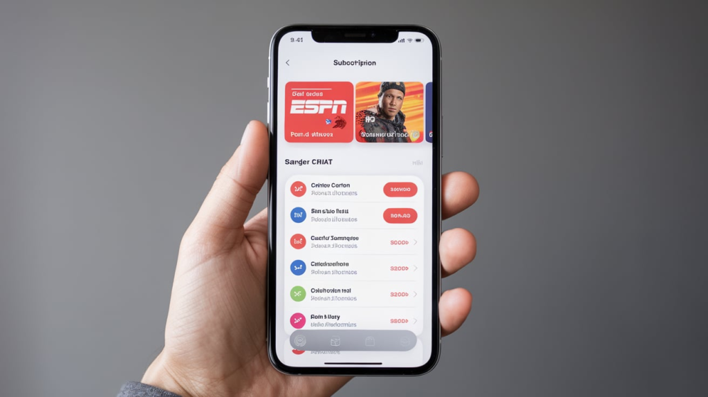 ESPN Plus Subscription On iOS?