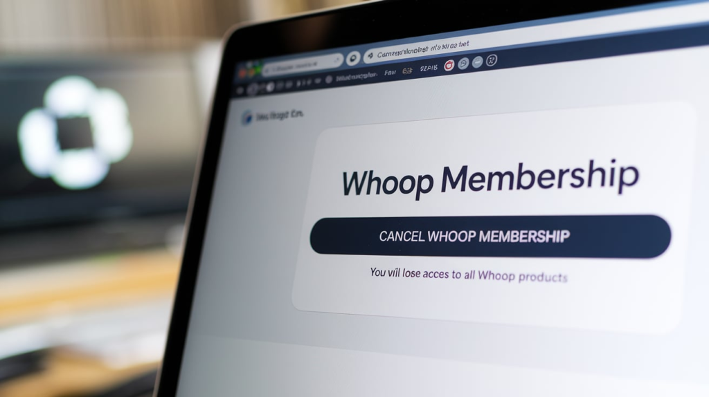 Cancel Whoop Membership