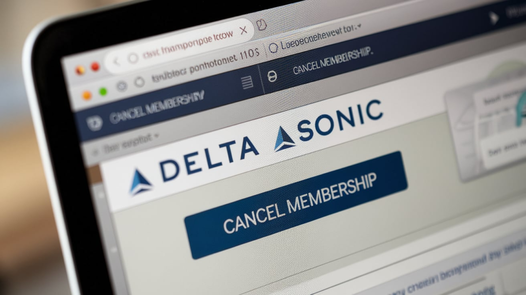 To Cancel Delta Sonic Membership