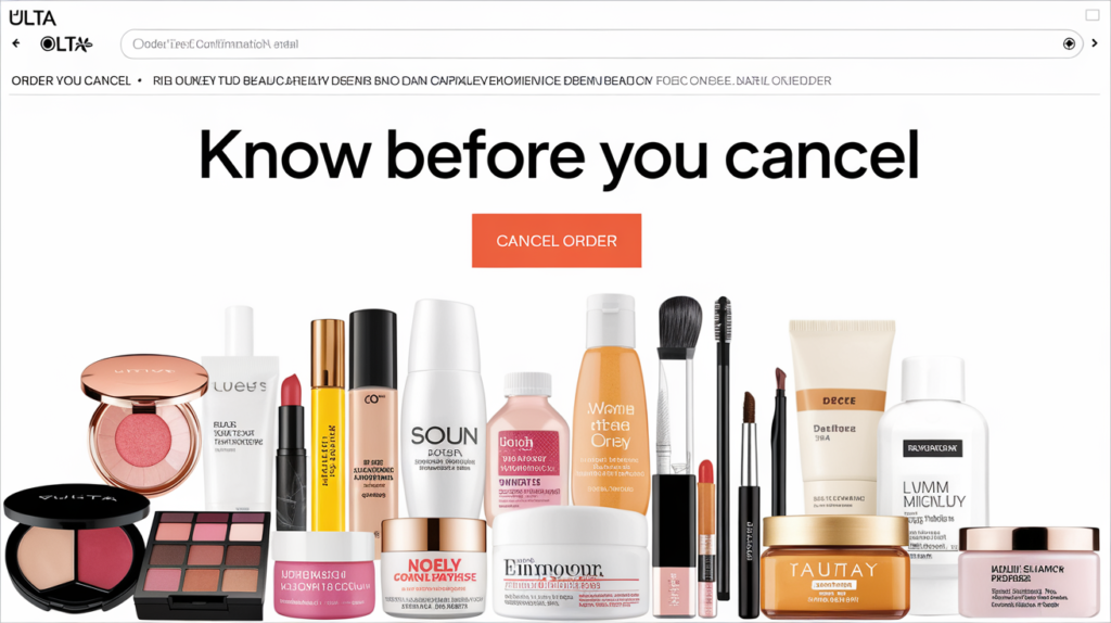 Know Before Canceling Ulta Order