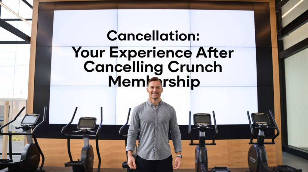 Your Experience After Cancelling Crunch Membership