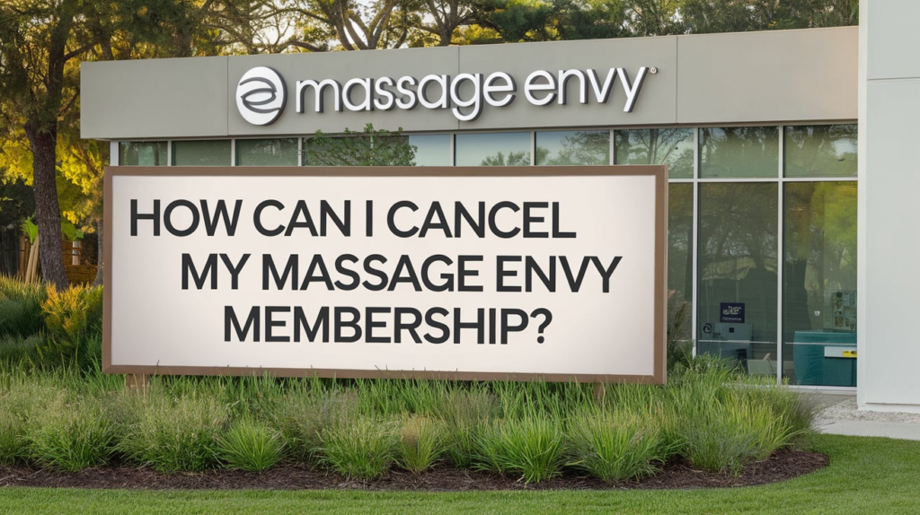 How Can I Cancel Massage Envy Membership?