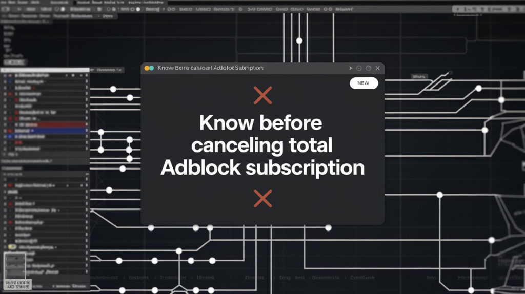 Know Before Canceling Total AdBlock Subscription