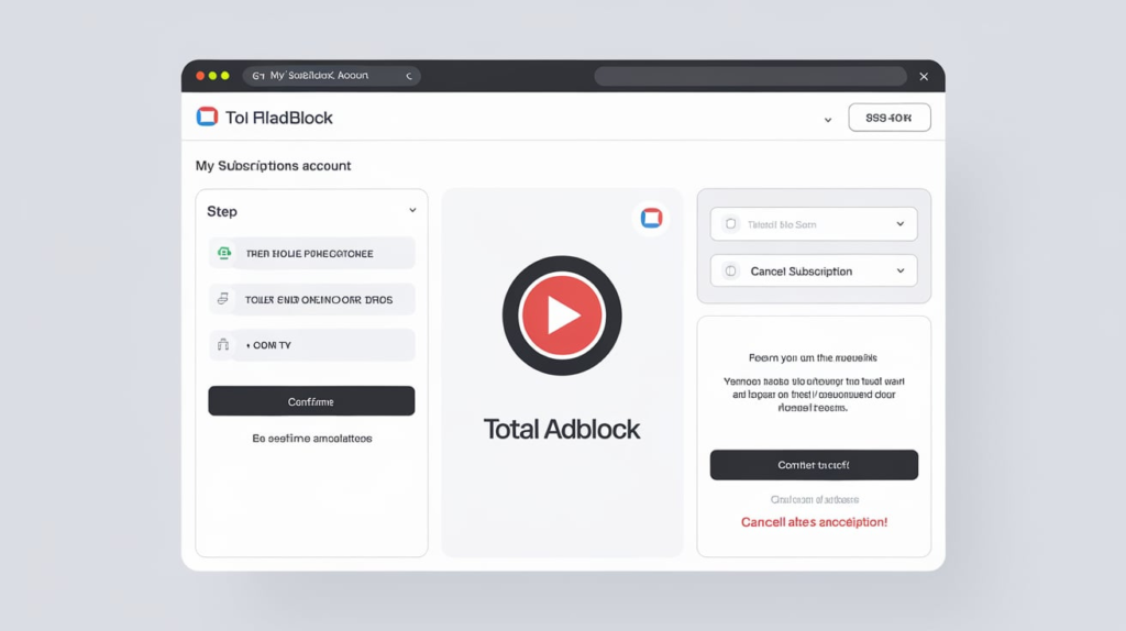 Cancel Total AdBlock Subscription Online