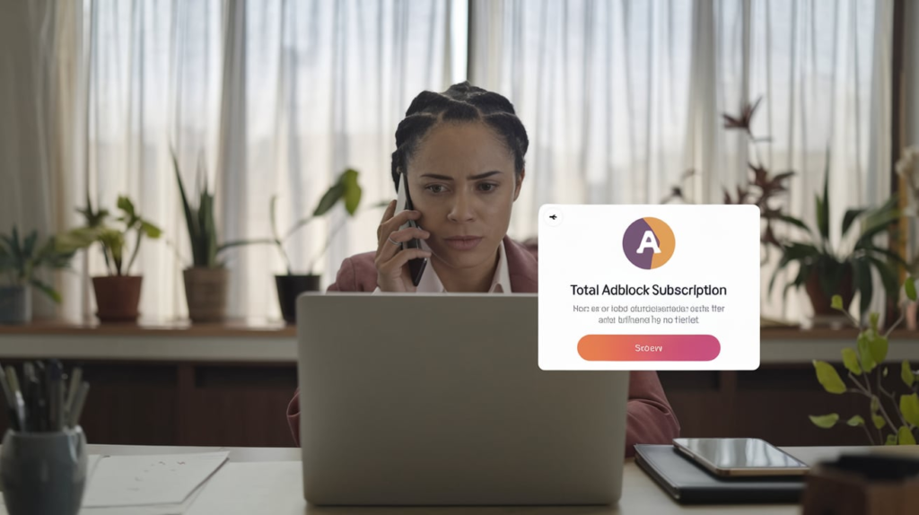 Cancel Total AdBlock Subscription Over The Phone
