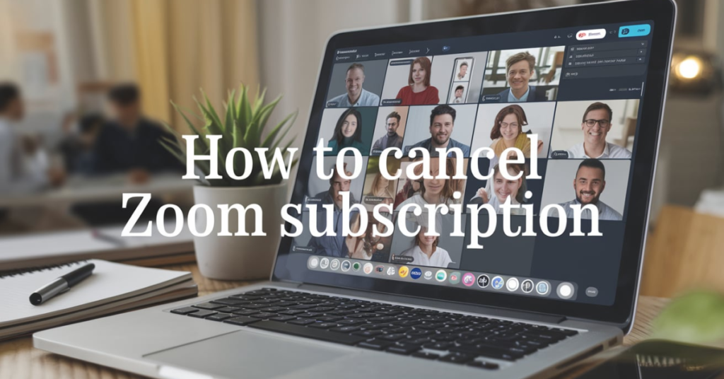 How To Cancel Zoom Subscription