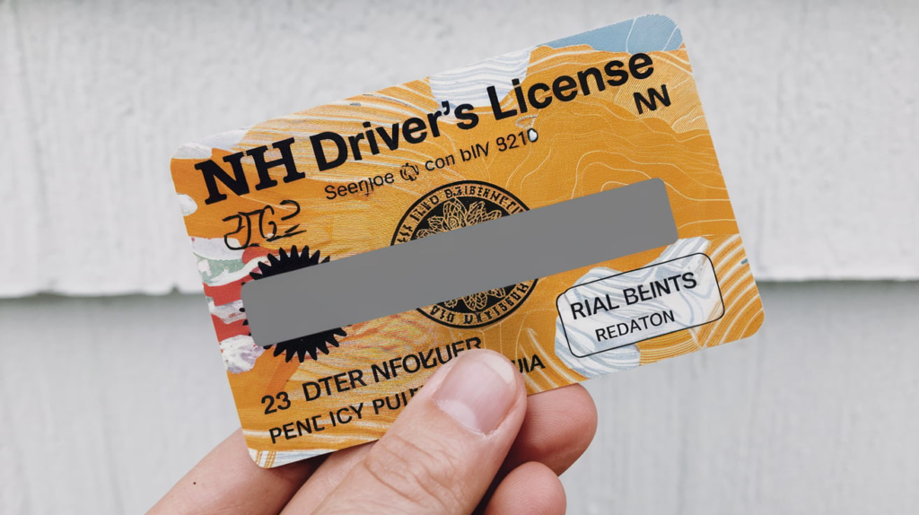 NH Driver's License to a Non-Driver ID