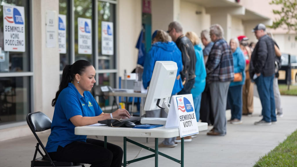 Seminole Count Poll Worker