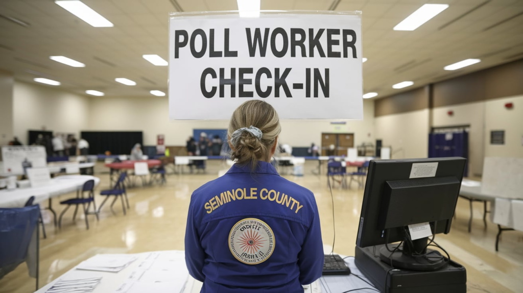 Canceling Your Seminole Count Poll Worker