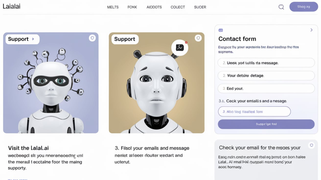 Contact Lalal.ai Support for Assistance