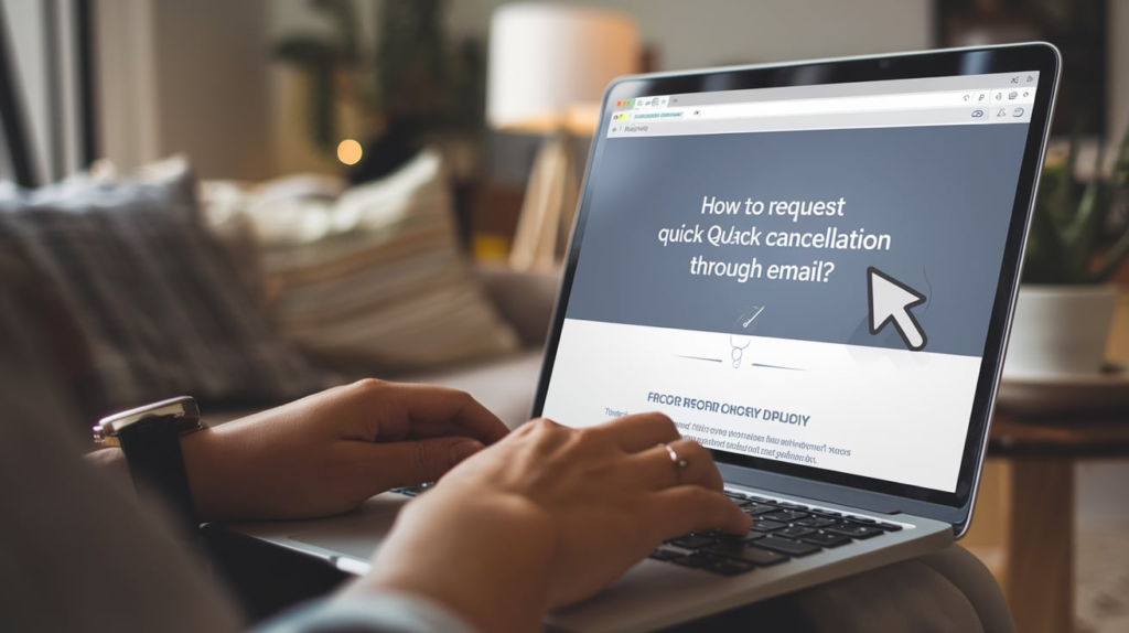 How to Request Quick Quack Cancellation Through Email?