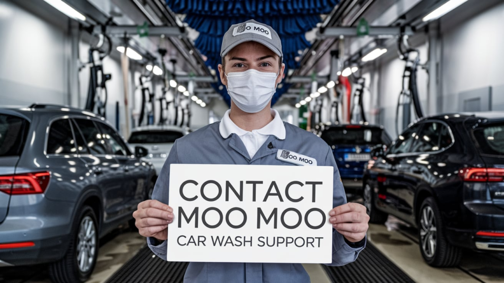 Contact Moo Moo Car Wash Support