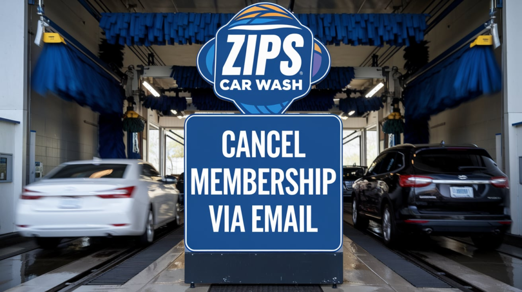 Zips Car Wash Cancel Membership Via Email