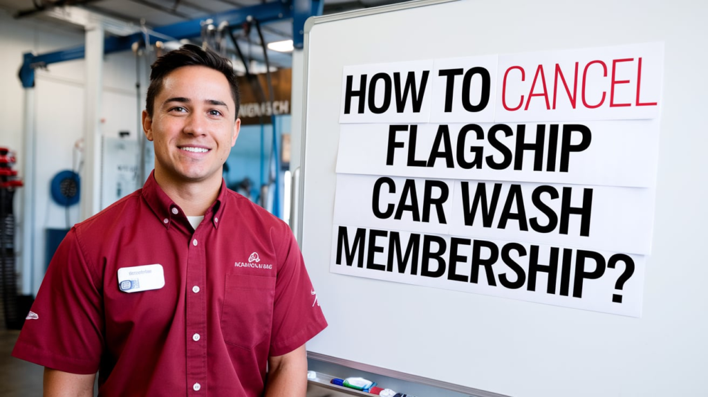 How to Cancel Flagship Car Wash Membership?