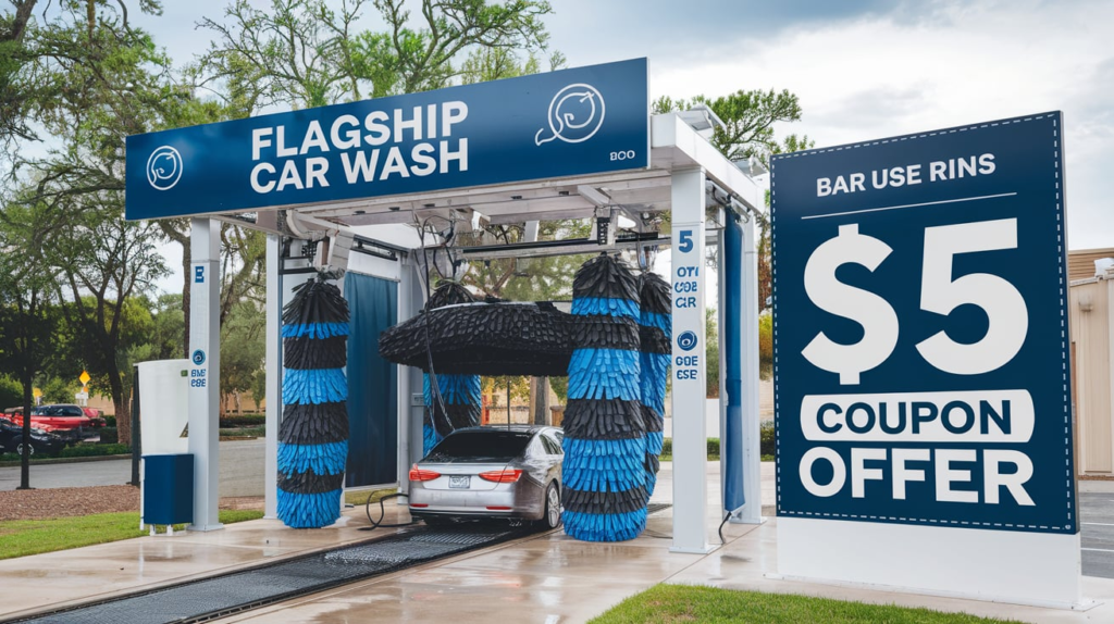 Flagship Car Wash $5 Coupon Offer