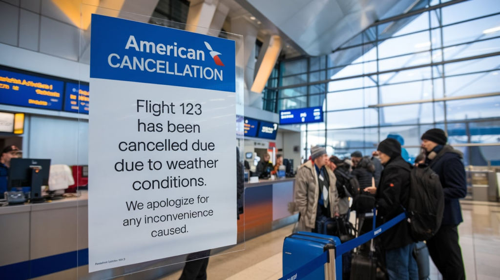 American Airlines flignt Cancellation Policy