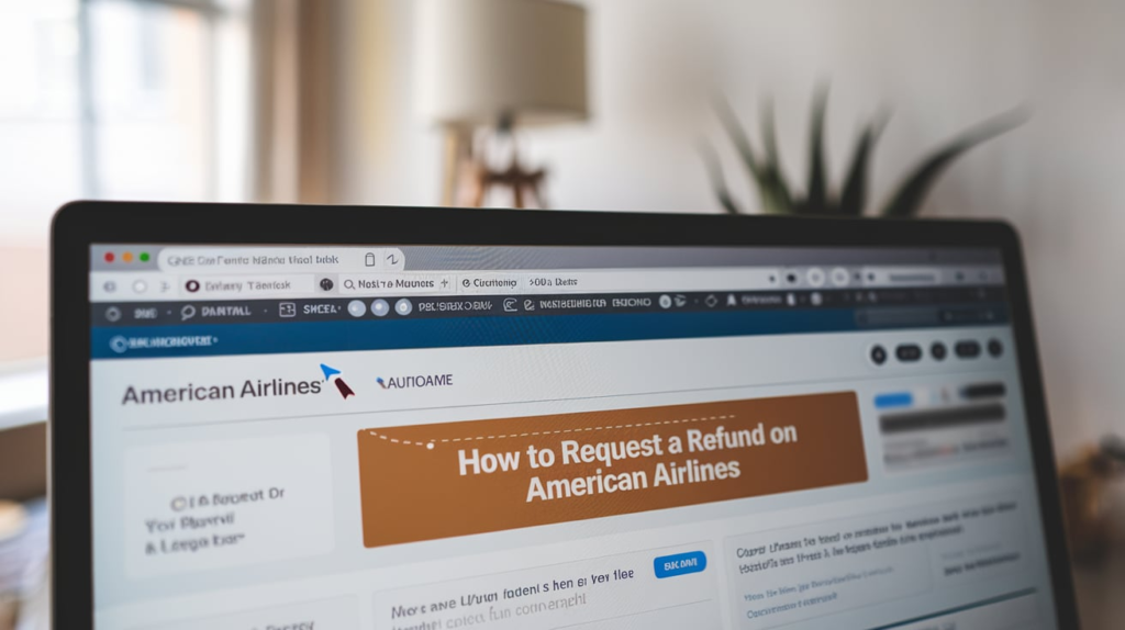 How To Request a Refund on American Airlines