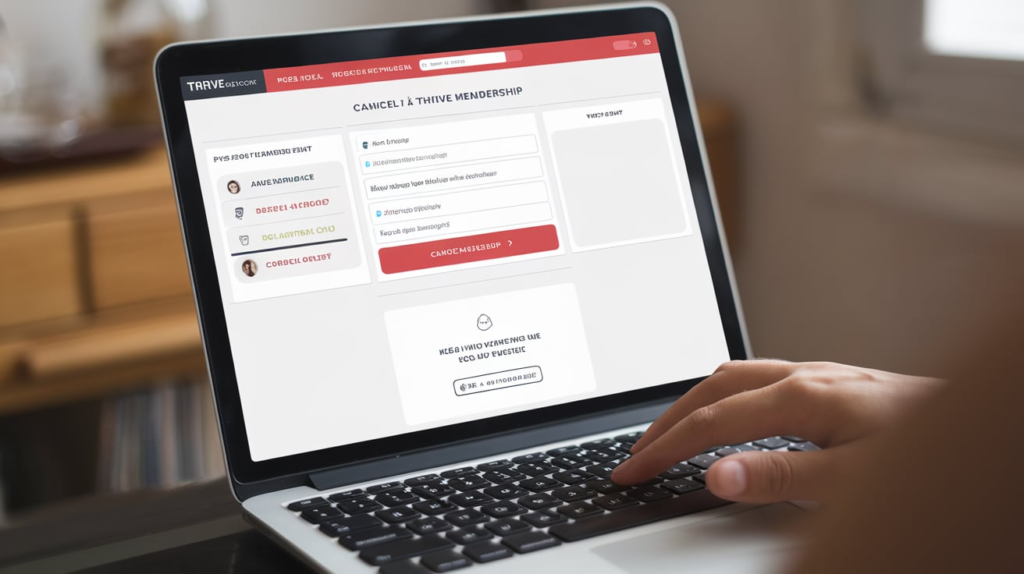 How To Cancel Thrive Membership Via Online