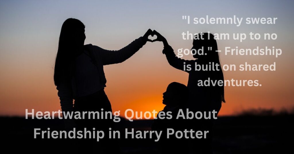 Heartwarming Quotes About Friendship in Harry Potter